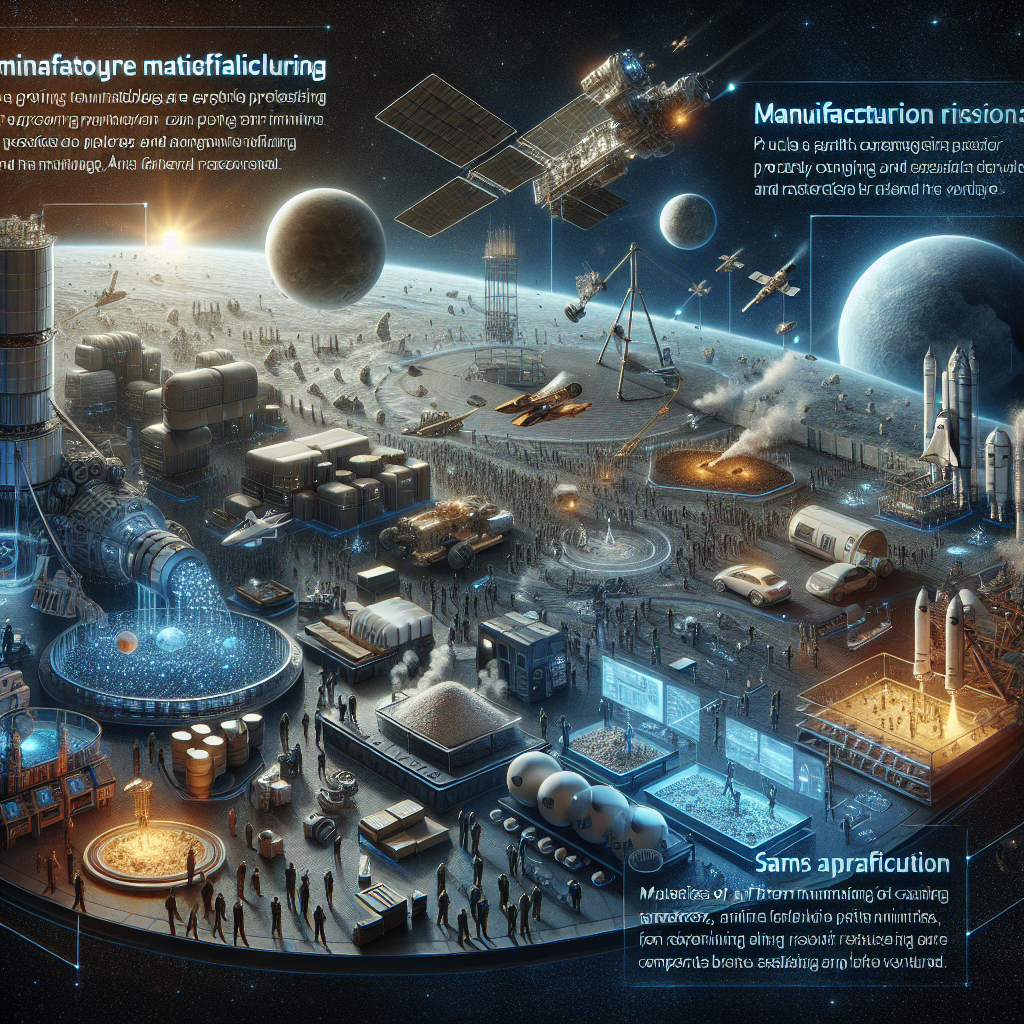 Space manufacturing involves the production of essential components required for space missions directly in space. Instead of transporting everything from Earth, this approach leverages the resources available in space, such as raw materials and minerals, to create tools, spacecraft, and even habitats. By utilizing the resources available in space, we can overcome the limitations of launching heavy payloads from Earth and reduce costs significantly.